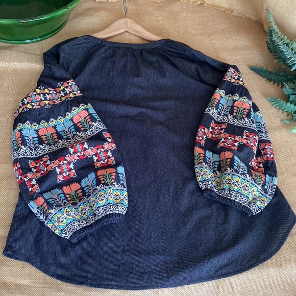 Sundance A Tale of Stories Top Women’s Size XL - Picture 15 of 16